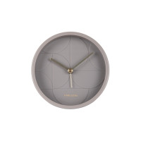 Budík Karlsson 5949GY, 12cm